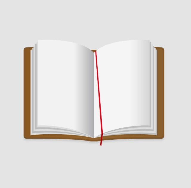 文庫本ノート愛が詰まった。文庫本ノートのEPS素材