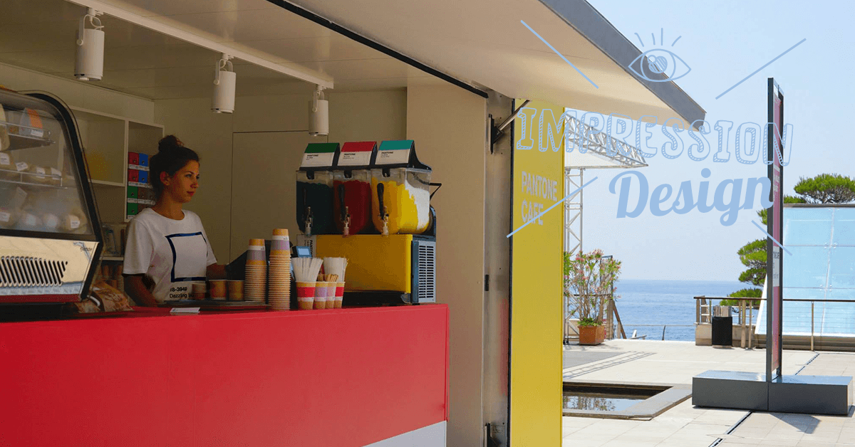 だはぁ！PANTONE CAFEがめちゃお洒落すぎて行きたい!!