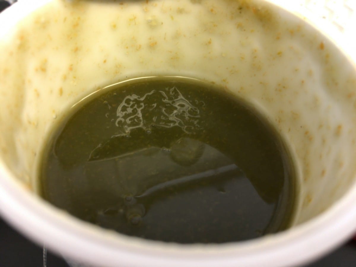 A bowl of soup