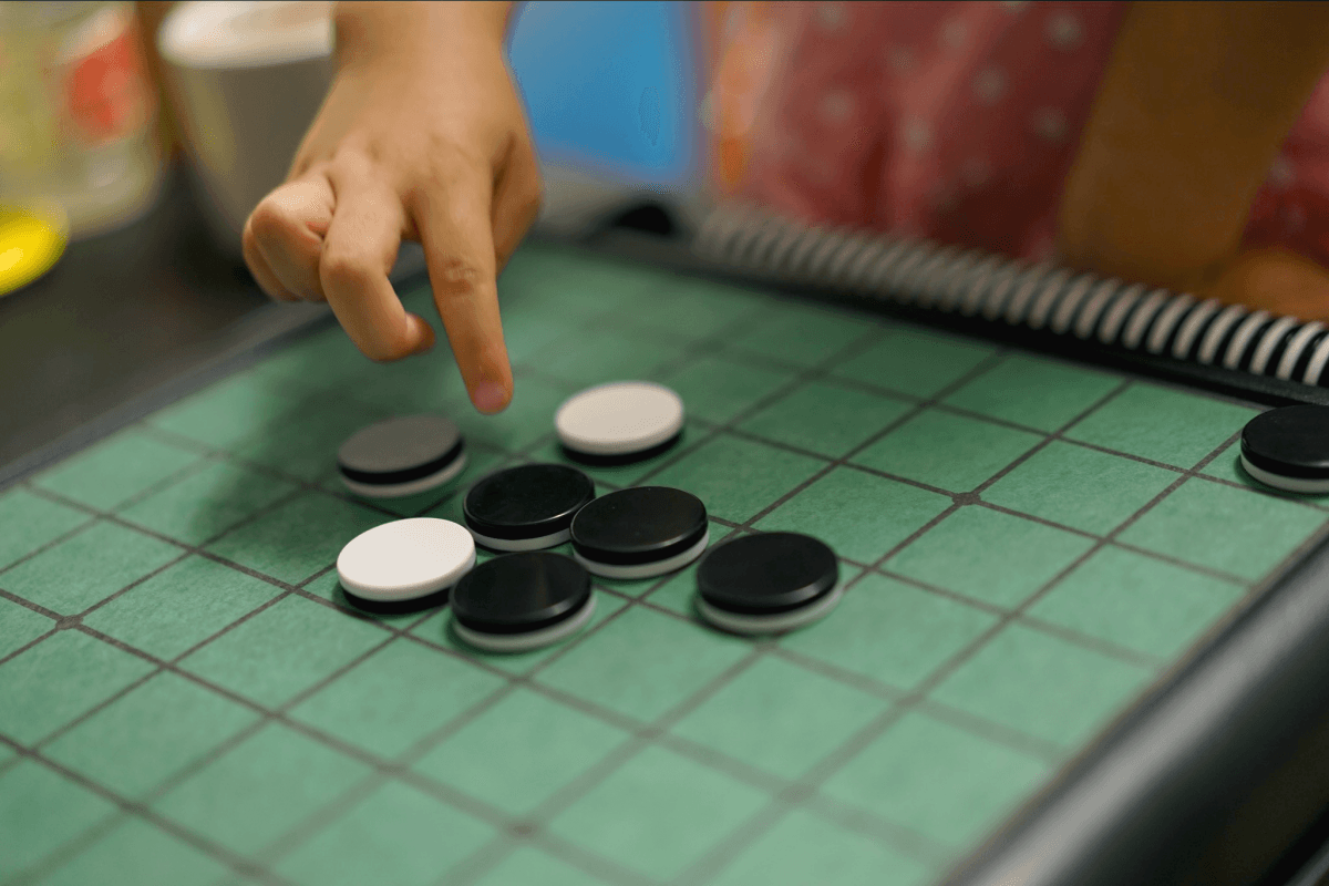 A close up of a hand