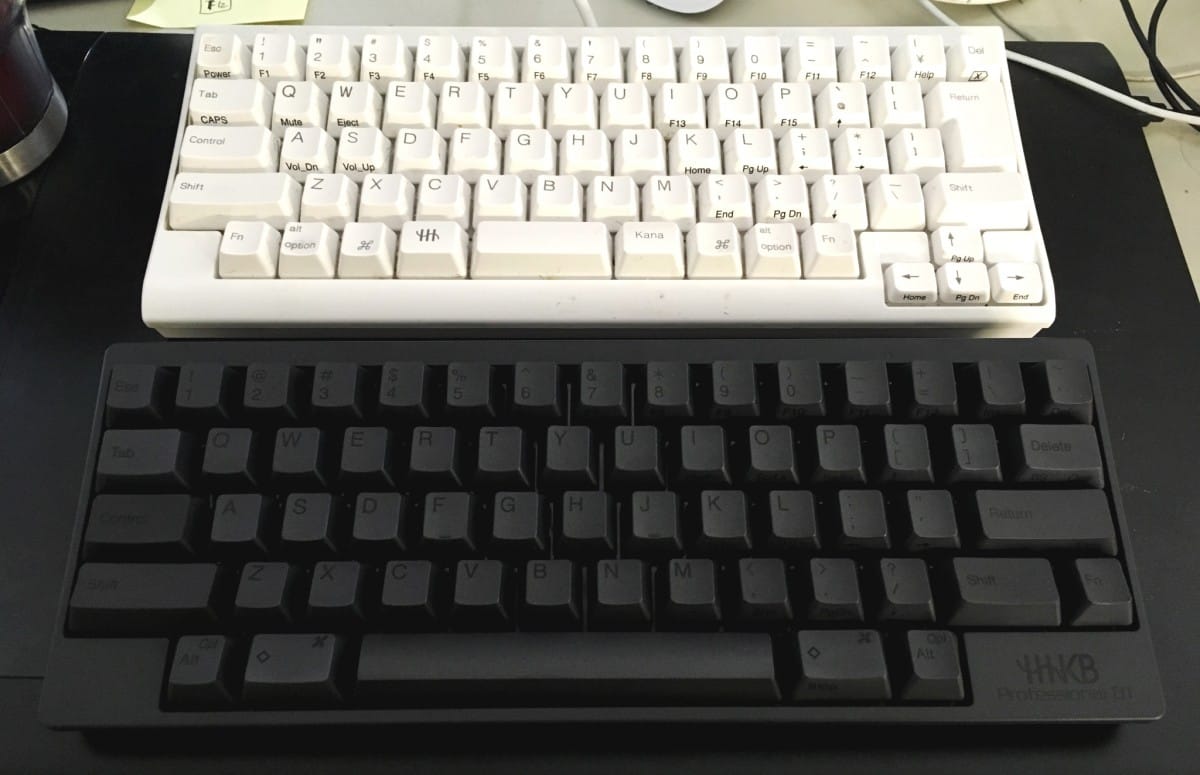 A close up of a computer keyboard