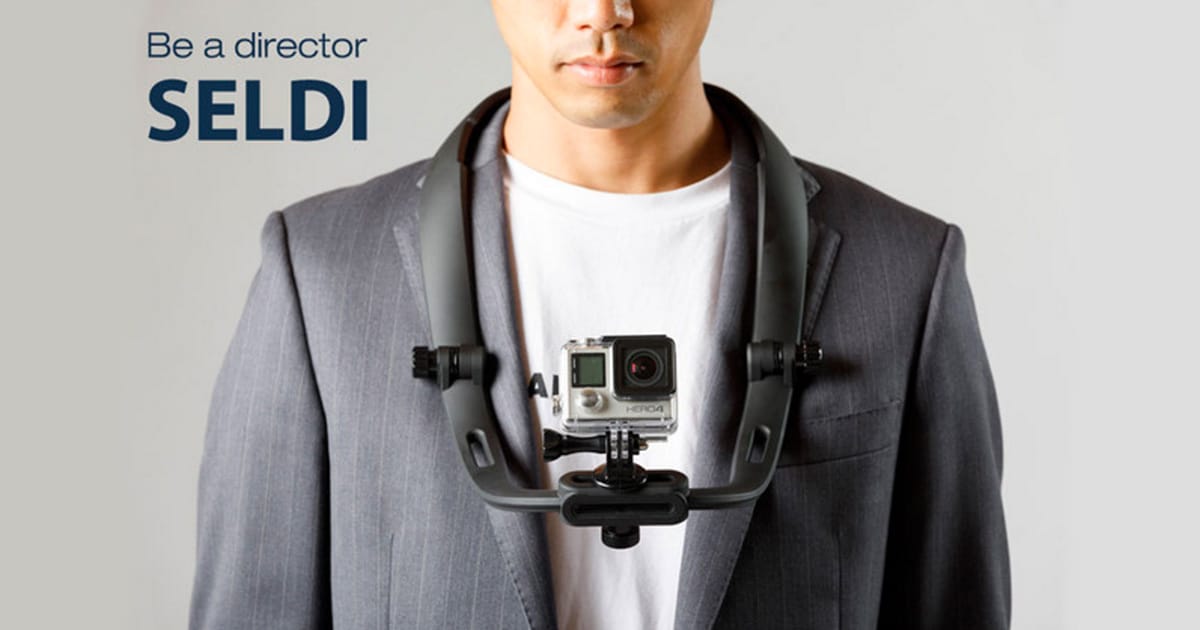 首から提げるタイプのカメラマウントをMakuakeで支援してみた「SELDI」