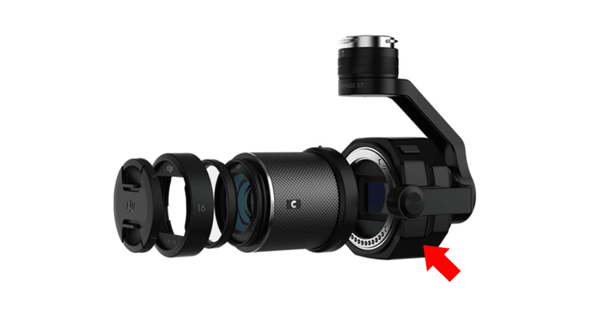 DJIのドローン用レンズ交換カメラ「ZENMUSE X7」、本体だけで35万円でため息しか出ない