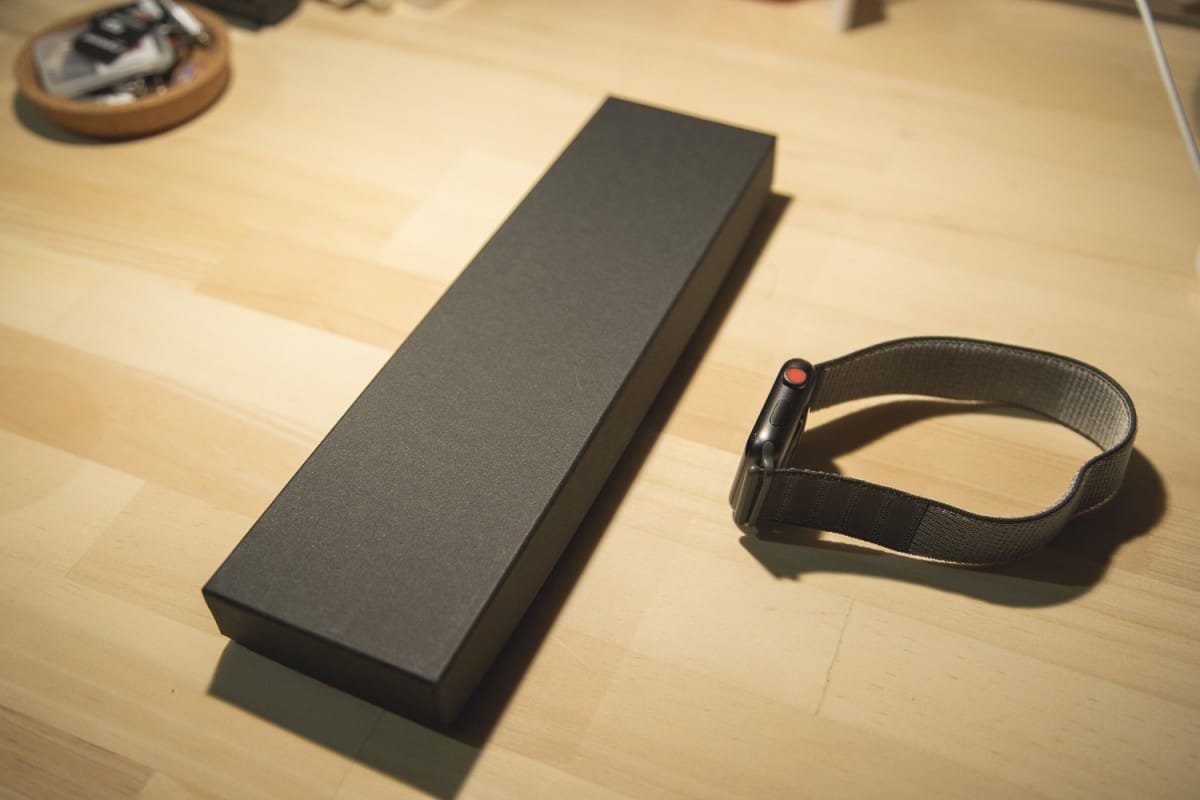 黒い Apple Watch に映える、ヘッド・ポーターの BLACK BEAUTY 黒い Apple Watch に映える、ヘッド・ポーターの BLACK BEAUTY