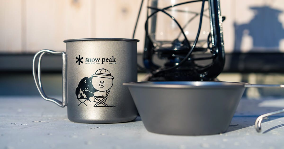 シェラカップとシングルマグ、スノピとLINEのコラボが可愛い